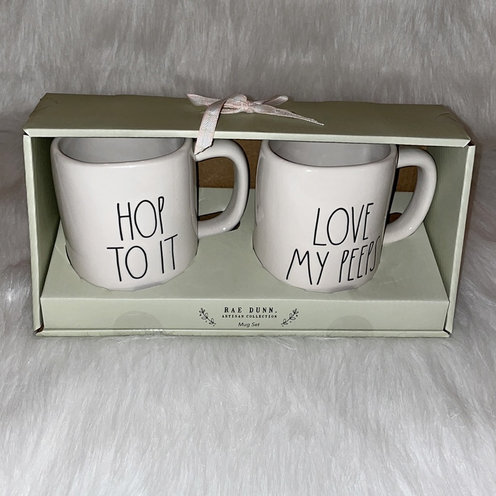 NIB Rae Dunn mug set - Picture 2 of 5